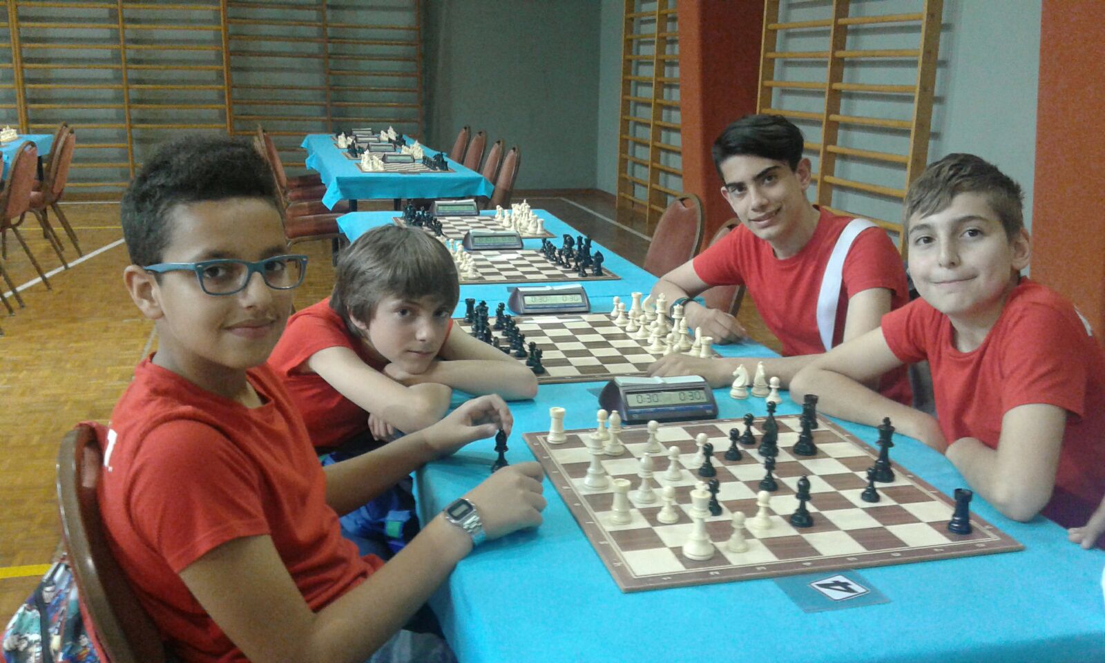 La squadra under 16