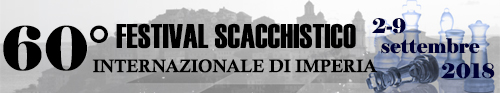 Banner 60° Festival Scacchistico Imperiese